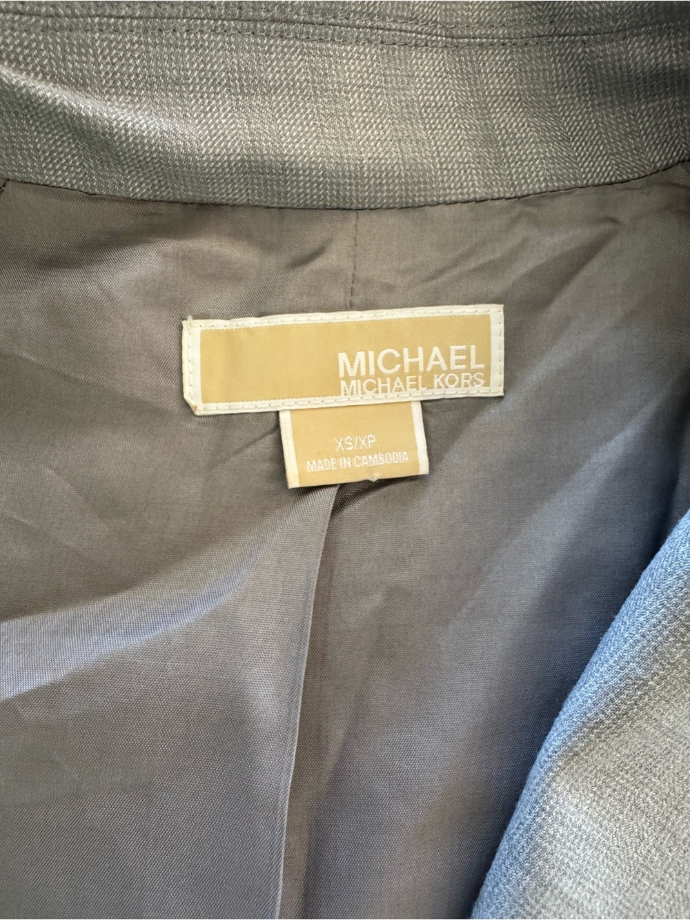MICHAEL Michael Kors Light Gray Men's Sport Coat